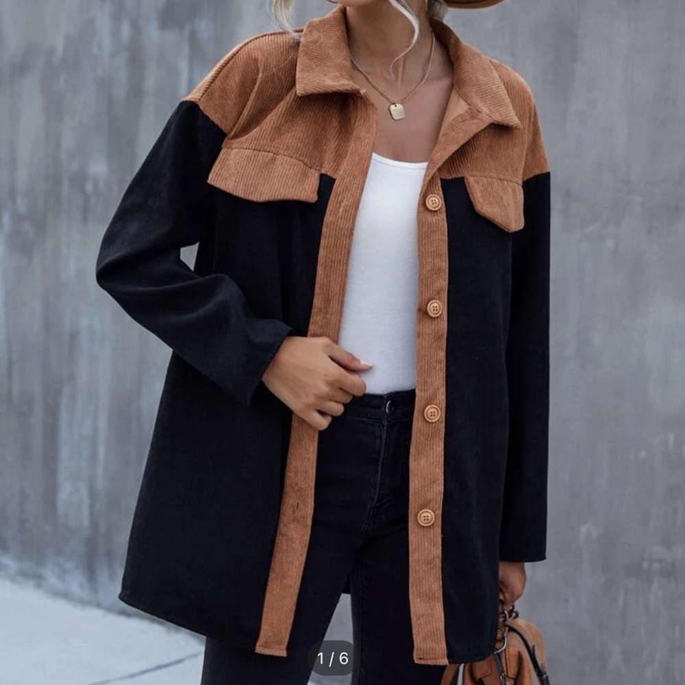 SHEIN corduroy coat, never worn :)